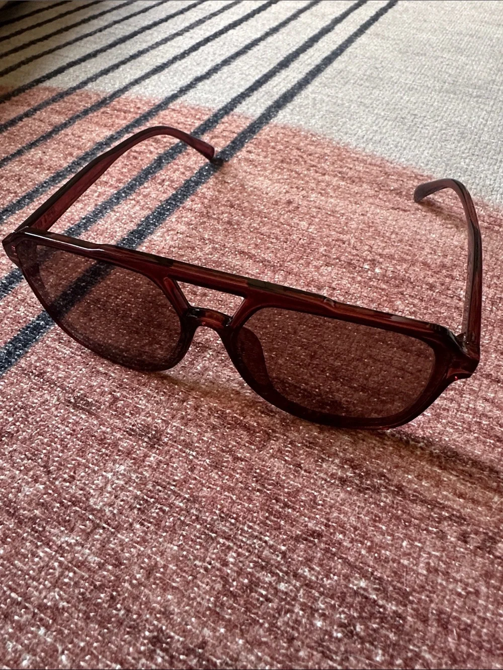 Fifth & Ninth Oversized Aviator Sunglasses